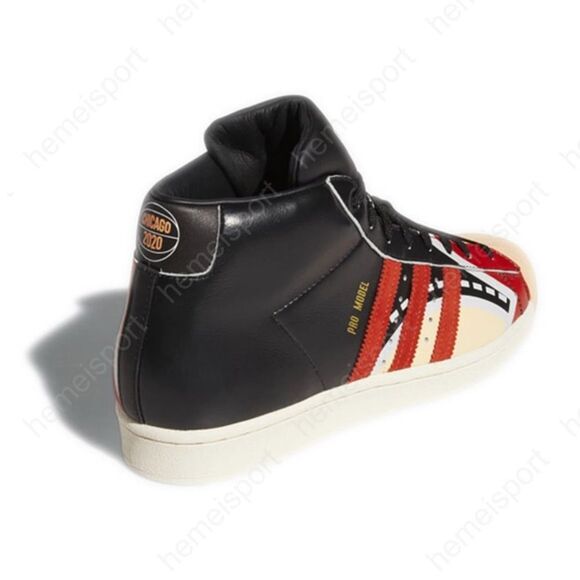 WNBA Jasmine Jones x adidas Pro Model JJ Heat CourtCore Superstar Hi Top FX4008 - Picture 8 of 14